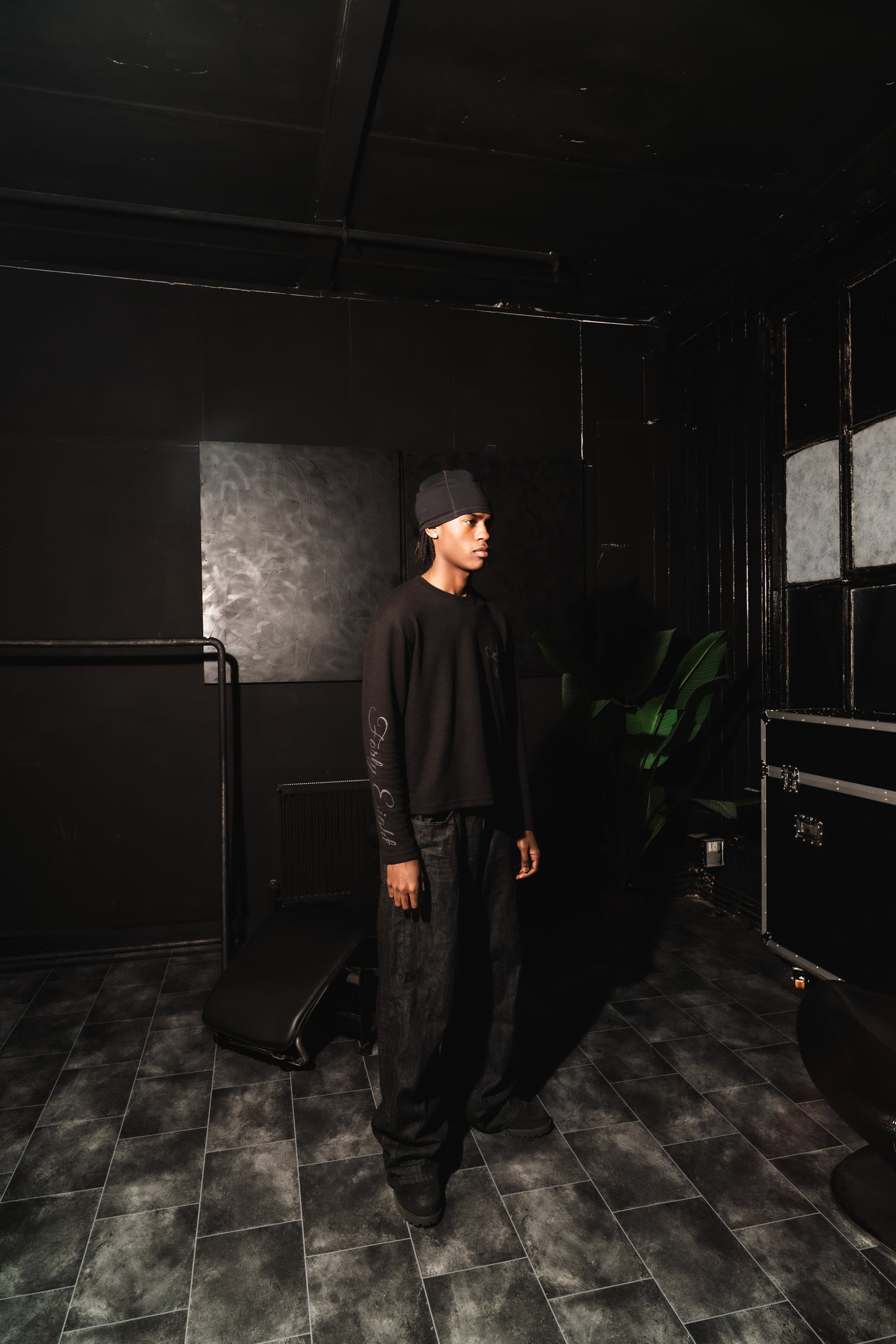 48 'Waffle' Black Thermal