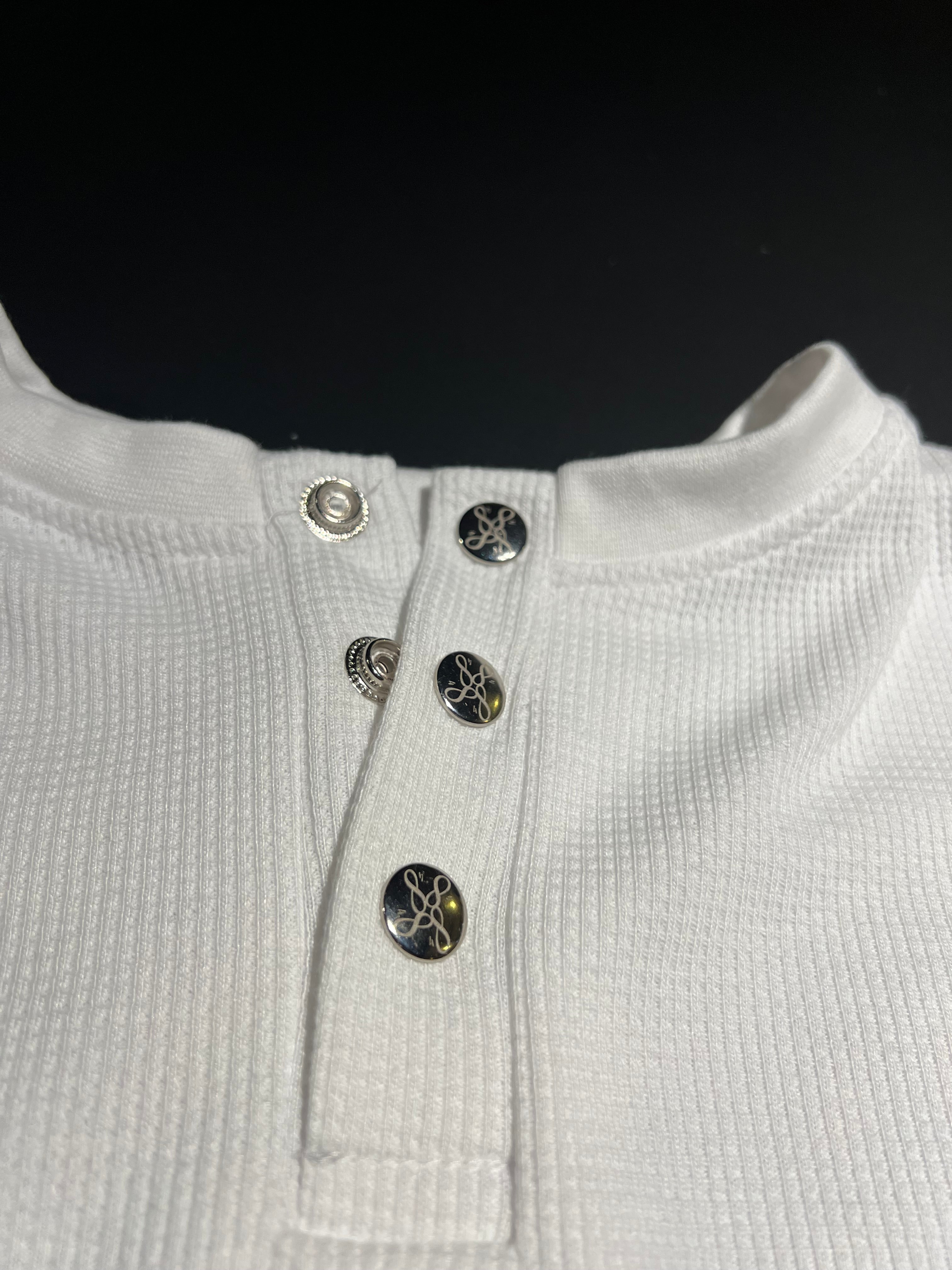 The 'Waffle' Henley- LOW IN STOCK