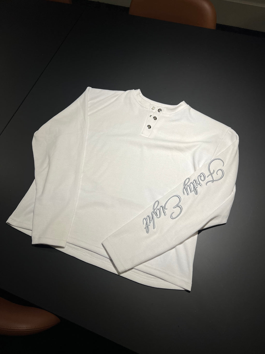 The 'Waffle' Henley- LOW IN STOCK