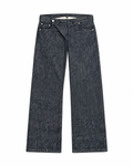 Raw Selvedge Bootcut Jeans - Black