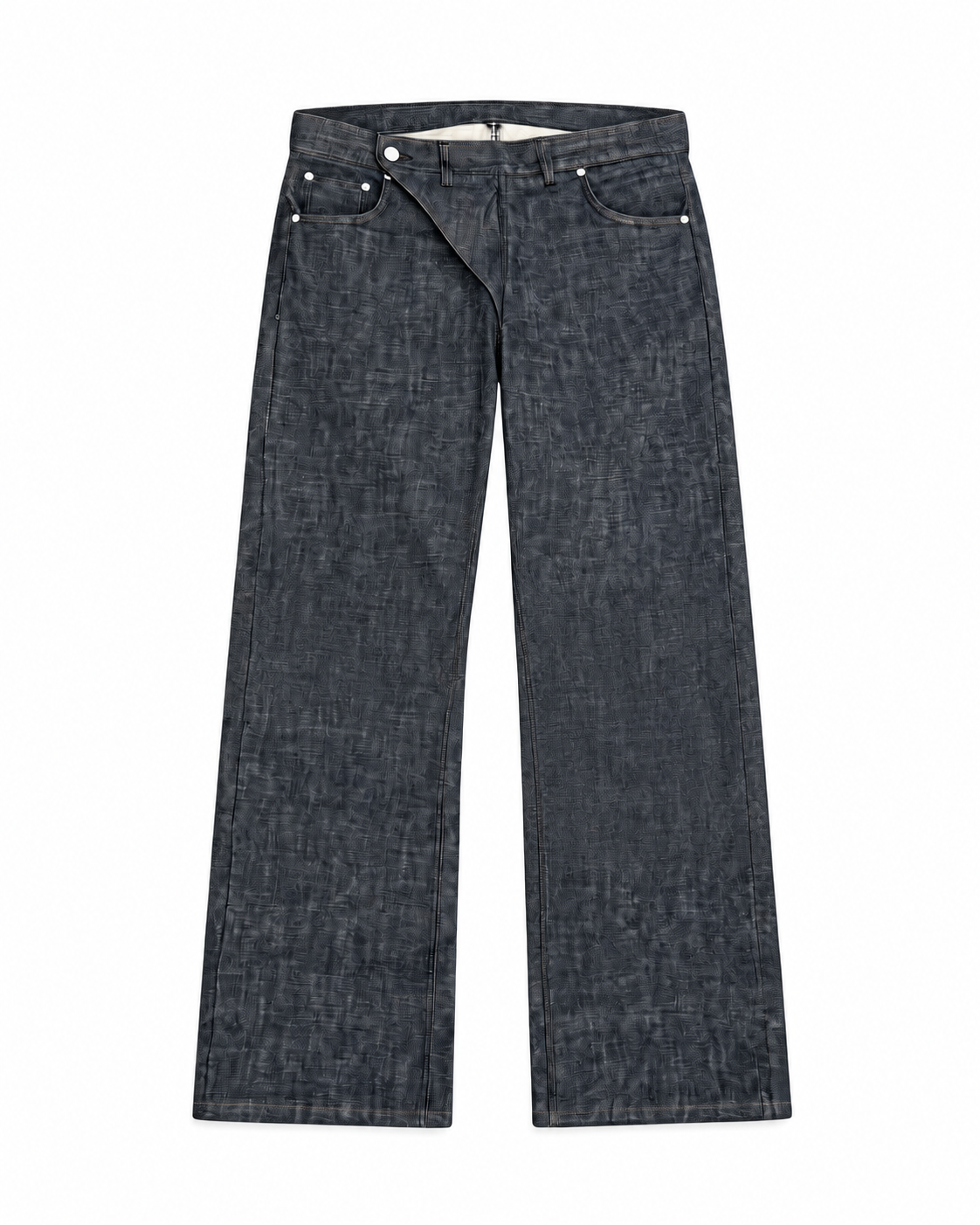 Raw Selvedge Bootcut Jeans - Black – 48global
