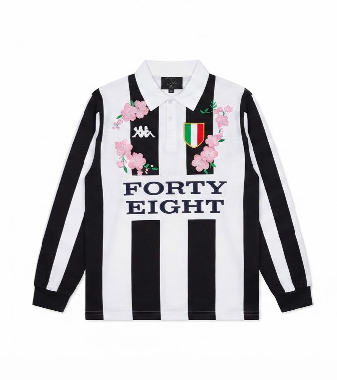 The 'Floral Juventus' Polo