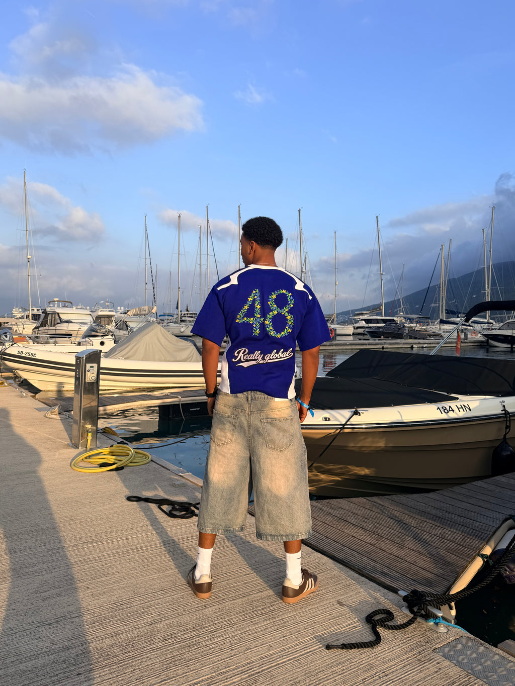 The 'Floral Knit Brazil' Jersey- LOW IN STOCK