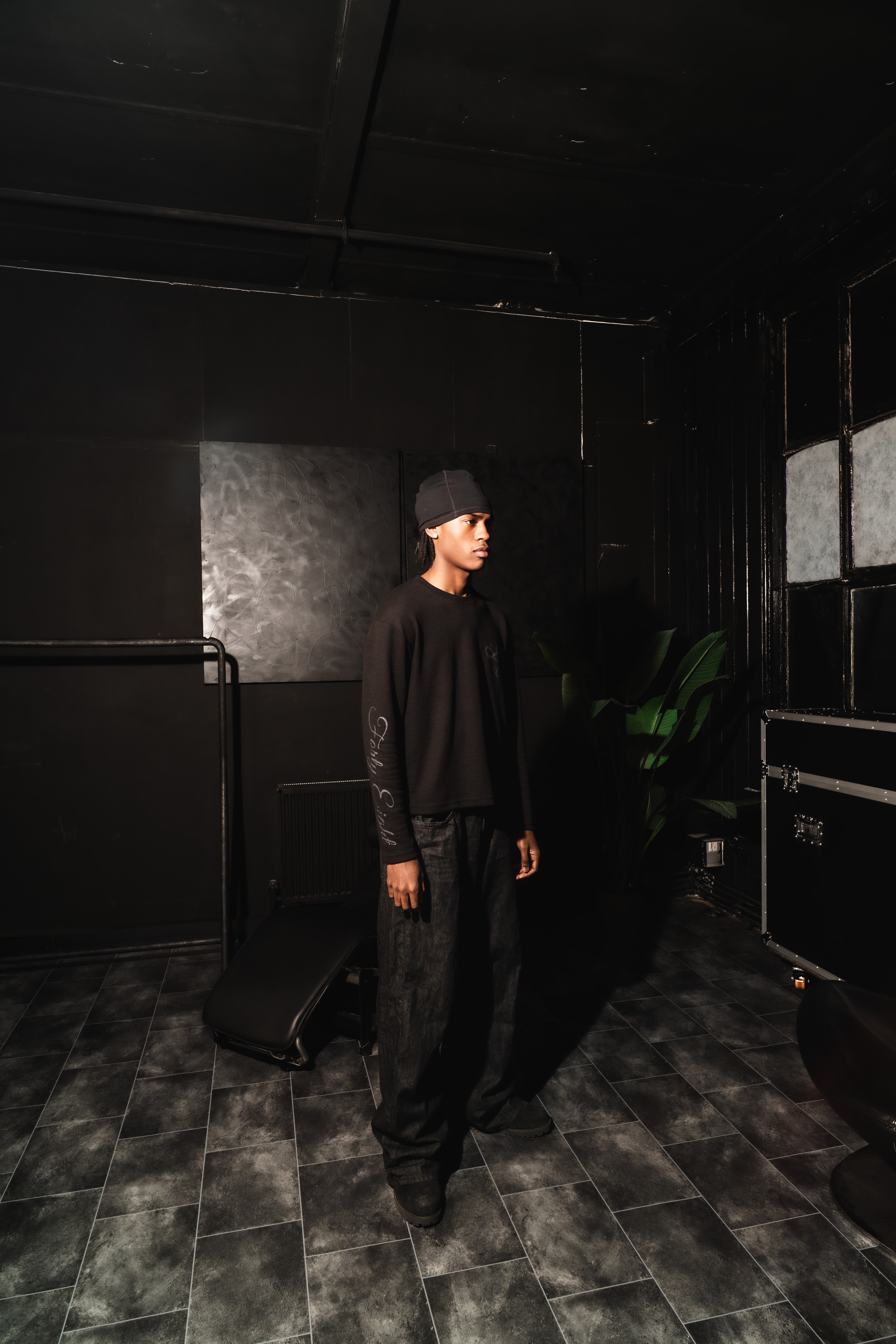 48  'Waffle' Black Thermal- SOLD OUT