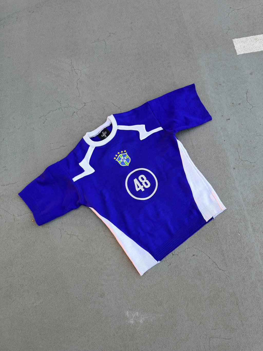 The 'Floral Knit Brazil' Jersey- LOW IN STOCK