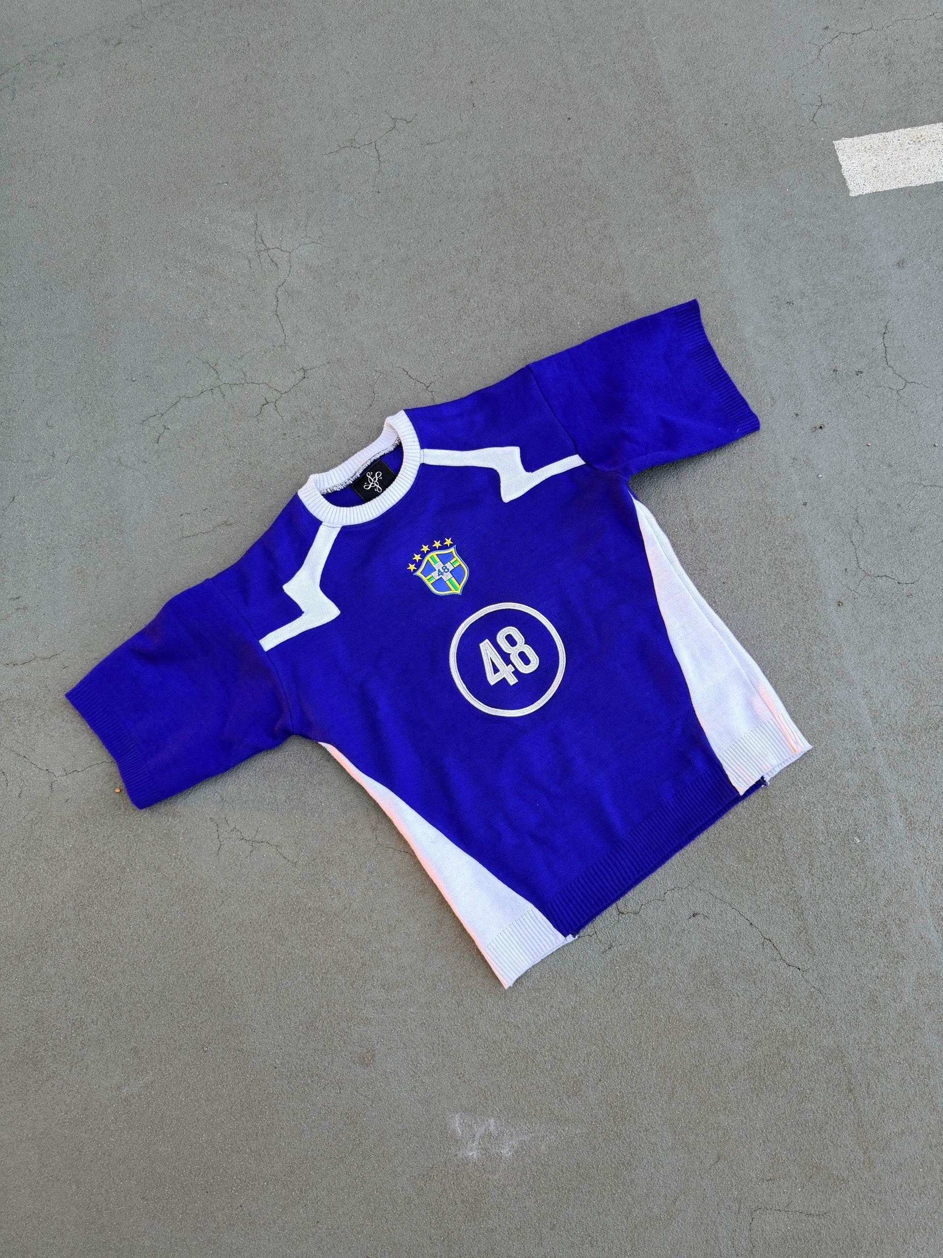 The 'Floral Knit Brazil' Jersey- LOW IN STOCK