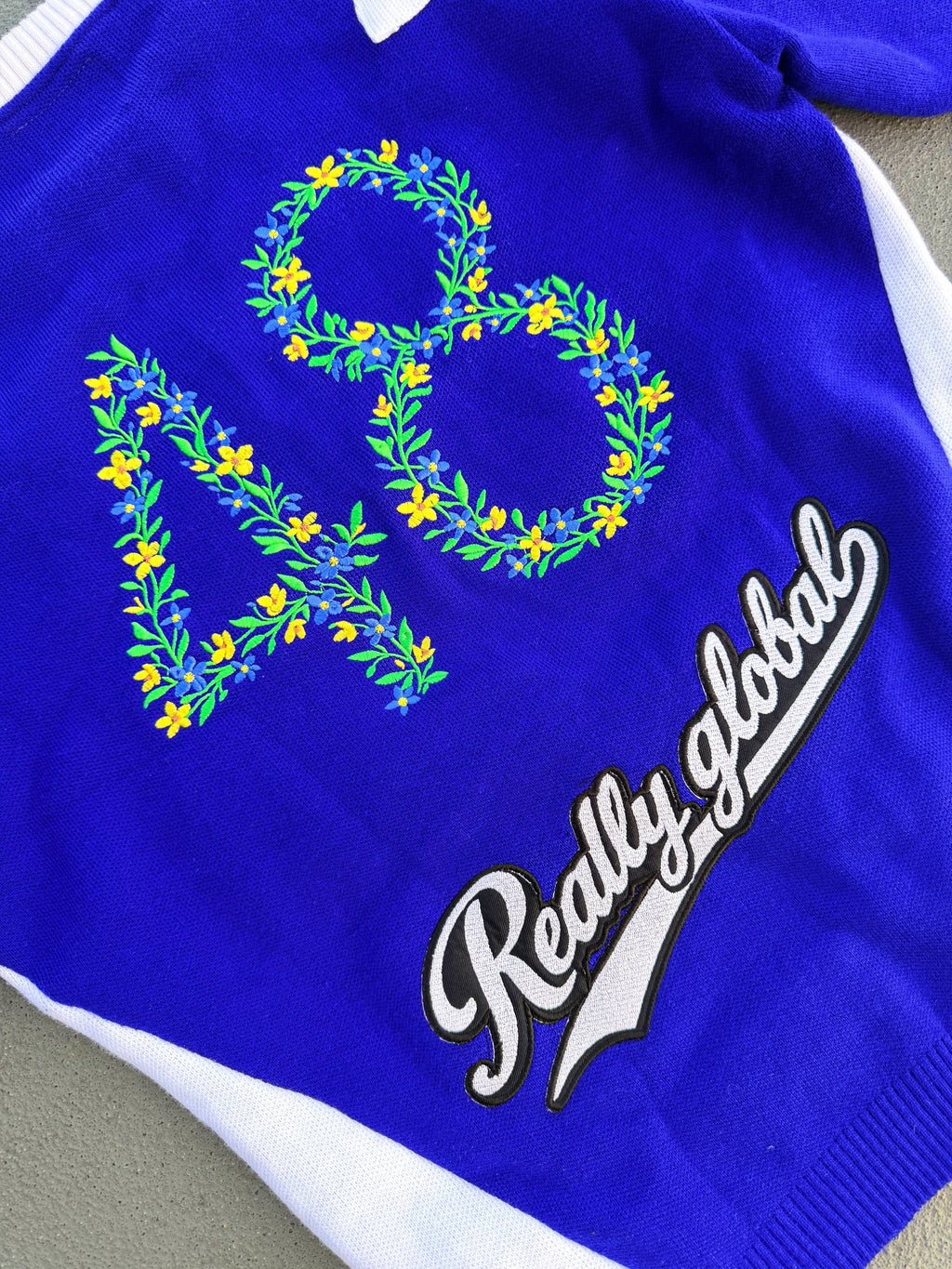 The 'Floral Knit Brazil' Jersey- LOW IN STOCK